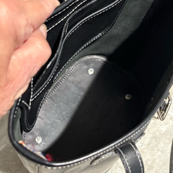 Dooney & Bourke Black Bucket Handbag - Picture 7 of 10